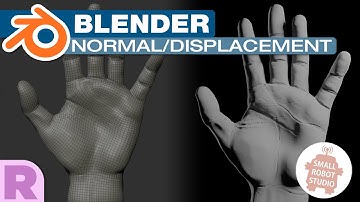 Blender Renderman Normal & Displacement Map Tutorial