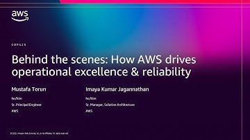 AWS re:Invent 2025 - Behind the scenes: How AWS drives operational excellence & reliability (COP415)