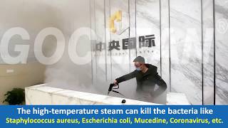 During the period of coronavirus outbreak. first thing is to protect
yourself. sanitizing /disinfecting office building with goclean
steamer pure ste...