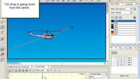 Toon Boom Tutorial - Animate camera in vertical and horizontal direction