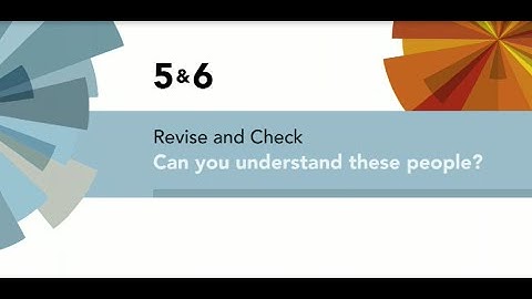 English File 4thE - Upper Intermediate - Revise and Check 5 & 6