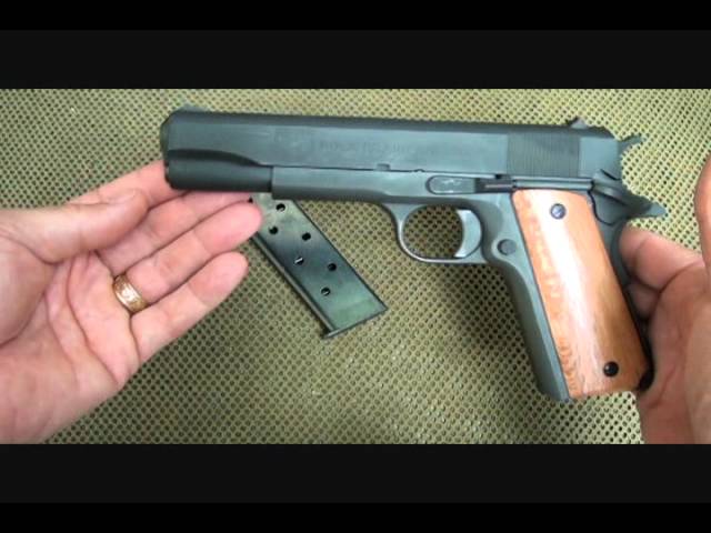 Rock Island Armory 1911 Pistol Review - YouTube