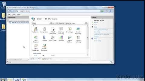 c# visual studio video tutorial Setting up IIS for deploy