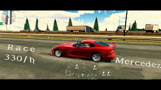 Top mercedez on speed |real race | Mercedez on speed | 330/h watch full race subscribe my channel..