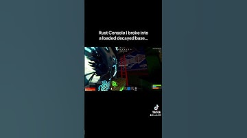 Rust Console I found a loaded decayed base…#shorts #rust #rustconsole