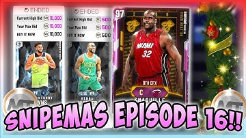 NBA2K20 SNIPEMAS EPI 16 - CAN WE SNIPE THE NEW DIAMOND MOMENTS??? FILTERS DRY AGAIN - DOWNGRADE!!!