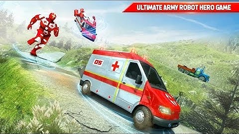 US Army Robot Hero Ambulance Robot Games - Android Gameplay (Full HDR)