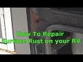 How to Repair Surface Rust on your RV