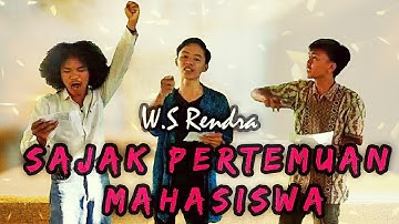 SAJAK PERTEMUAN MAHASISWA - W.S Rendra