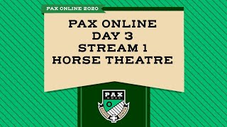 PAXオンライン3日目-ストリーム1-ホースシアター