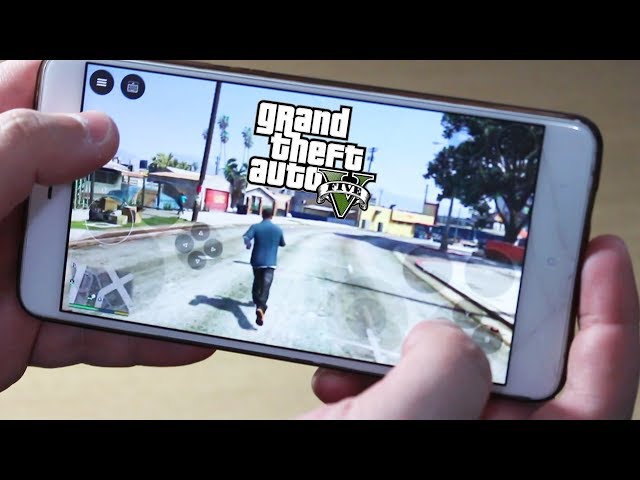 JOGANDO GTA 5 NO CELULAR!  GTA Amino Oficial BR Amino