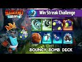 Win Streak Challenge- with Bouncy BomB Deck | Badland Brawl