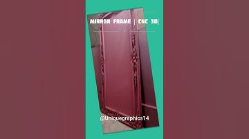Mirror Frames| 3d Designing | 3d CNC | interior decorator | Wall panels