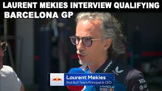 Laurent Mekies Interview qualifying | 2026 Barcelona-Catalunya GP | F1 Interview
