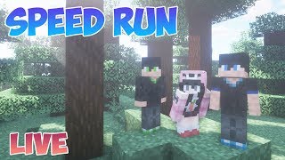 MINECRAFT SPEEDRUN KEJAR ADIK SENDIRI SAMBIL BUCIN!! LIVE. MINECRAFT SUPER RANDOM!!