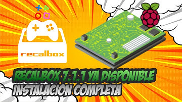 Recalbox 7.1.1 ya disponible (instalación completa)