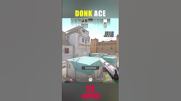 Donk Destroys FlyQuest with a 9HP Pistol ACE!! 🤯🤯 #cs2 #donk #gamingshorts