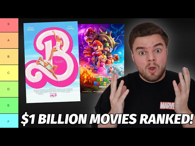 Every Billion Dollar Movie Ranked From Worst To Best (According To