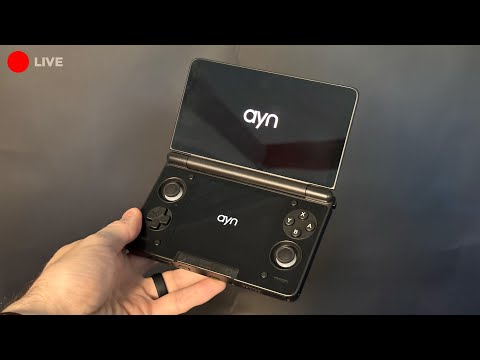 🔴 Live Testing The Ayn Thor, Dual Screen Android Handheld