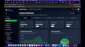 Banking Admin Dashboard Template