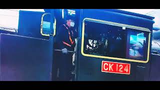 2022/7/30桃園富岡鐵道藝術節追國寶級CK124蒸汽火車