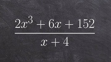 Dividing polynomials using long division
