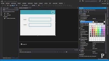how to Design modern Login Form using Visuel C#  تصميم صفحة دخول بالسي شارب