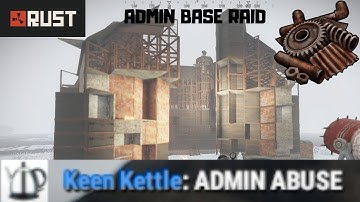 Rust Raids| Destroying Admins Old Base | Highlights