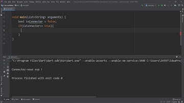 dart 7 Les booleens bool