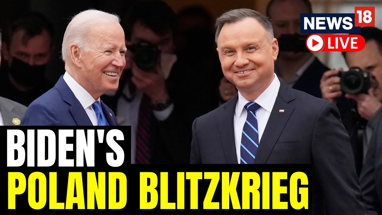 Joe Biden Visits Poland & Addresses meeting With President Andzej Duda