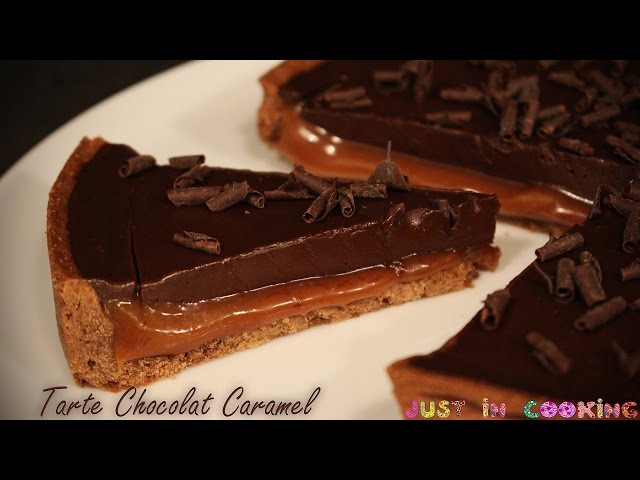 Recette de Tarte Chocolat Caramel au Beurre Salé 