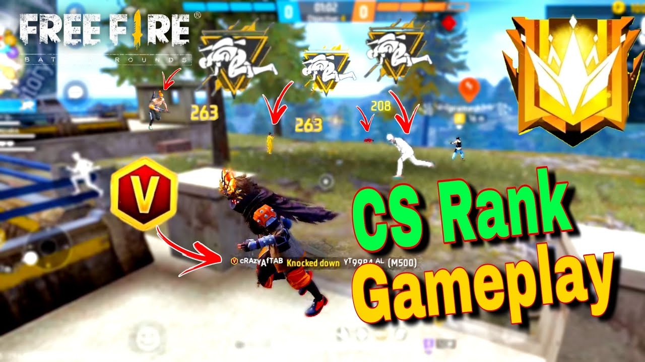 Garena free fire - CS Ranked Gameplay | free fire clash squad | Free ...