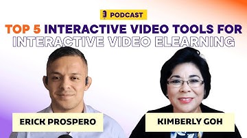 Top 5 Interactive Video Tools for Interactive Video eLearning with Kimberly Goh & Erick Prospero