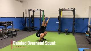 Banded Overhead Squat for Mobility