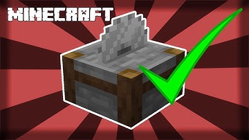 ✔ MINECRAFT | How to Make a Stonecutter! 1.14.4