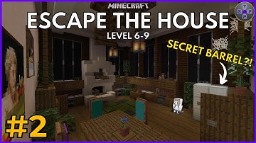 Minecraft : THE 3RD FLOOR (Part 2) ft. Dave | Custom Multiplayer Puzzle Map (Escape The House)