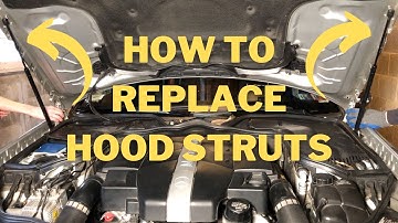 Mercedes Hood Strut  Support Replacement  – Step-by-Step Automotive DIY – Super Easy