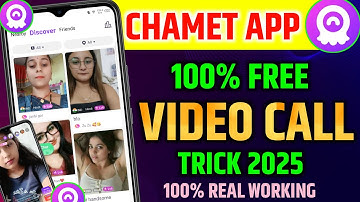 chamet app free video call | chamet app free video call kaise kare 2025 | chamet app free call