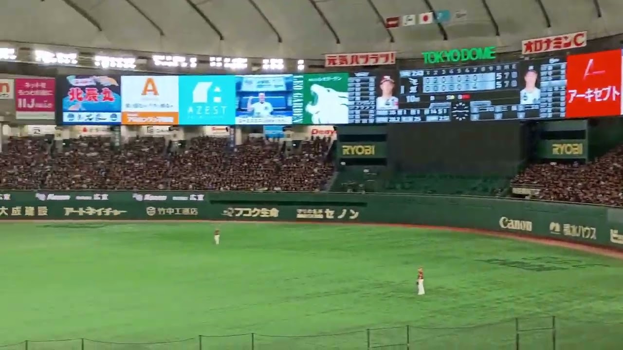 ロッテ　楽天　ドーム　７回　西川史礁　チャンテ５　2025.7.31