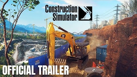 Construction Simulator - Official Release Trailer | PS5