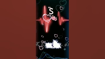 S Name Status❤️||Name art Video😍||Whatsapp status💘||2022  #ms_creation243 s love song status/#short