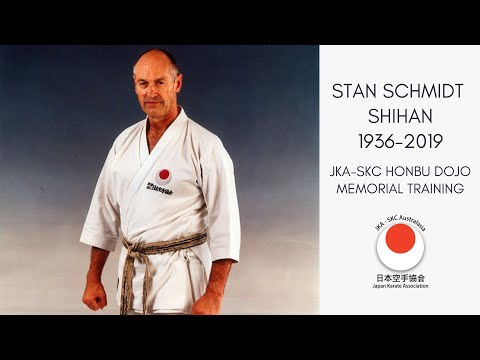 Stan Schmidt Shihan Memorial Training 2022