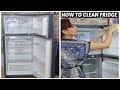 How to Clean FRIDGE ||गंदे फ्रीज को साफ करके चमकाने का आसान तरीका |Fridge Cleaning/Deep Clean Fridge