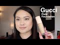 Gucci Natural Finish Foundation First Impressions | CRISTINA MADARA