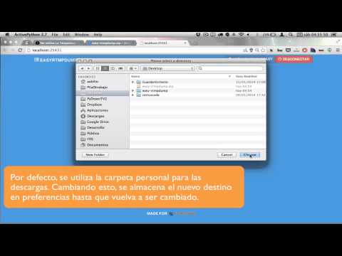 Cómo usar Easy-rtmpdump desde PyDownTV