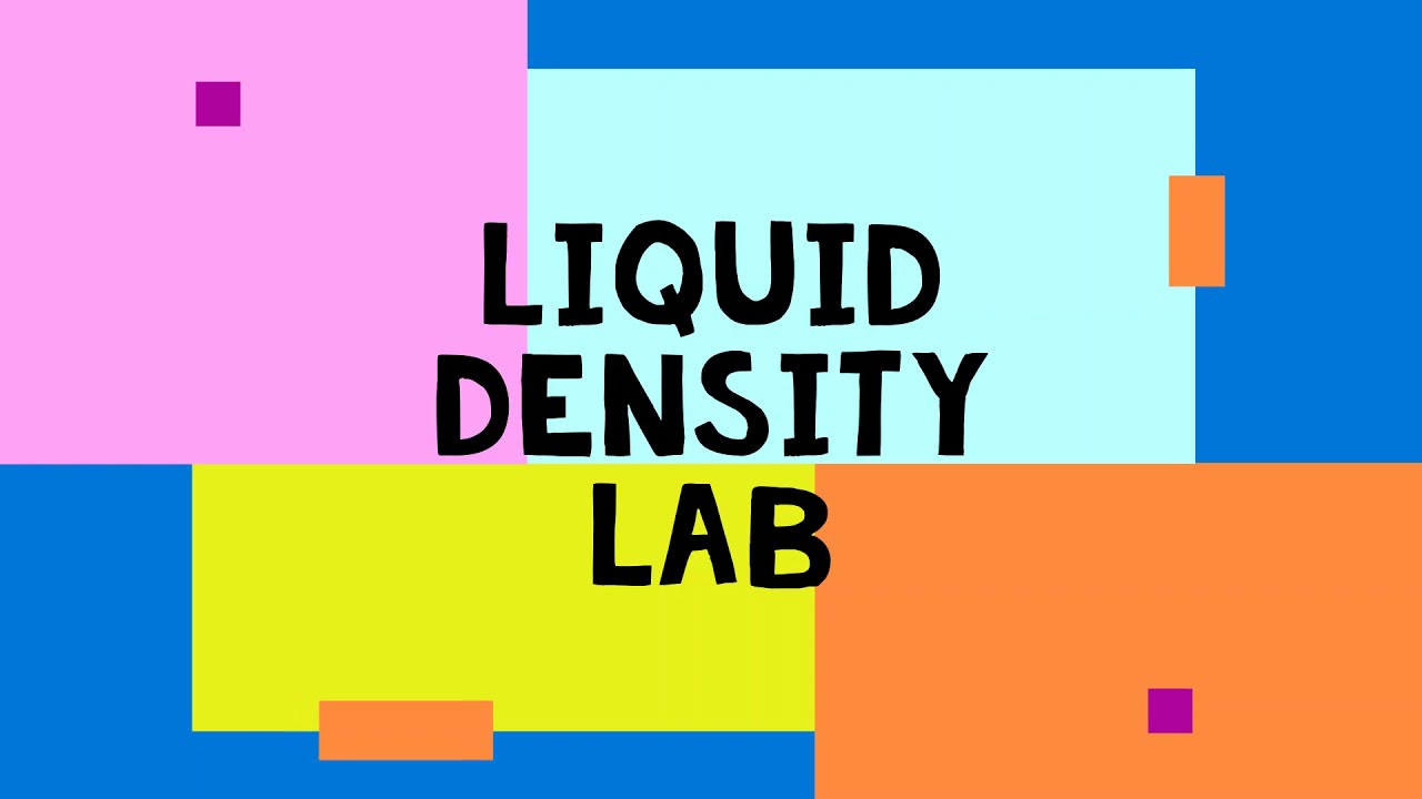 Lab 7: Liquid Density Lab - YouTube