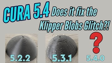 Cura 5.4 is out! Does it fix the Blobs & Zits Problem 5.3 had, when used with Sonic Pad / Klipper?