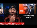 Musician Reacts To - PABLO - La Luna (LIVE) on Wish 107.5 Bus