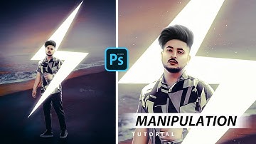 Lightning Concept Manipulation in Ps Touch Mobile | Photo Editing | Photoshop mobile | Ps cc mobile.