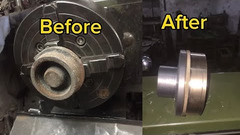 How to make guide part off lathe machine technical machine #technology #machinelearning #trending